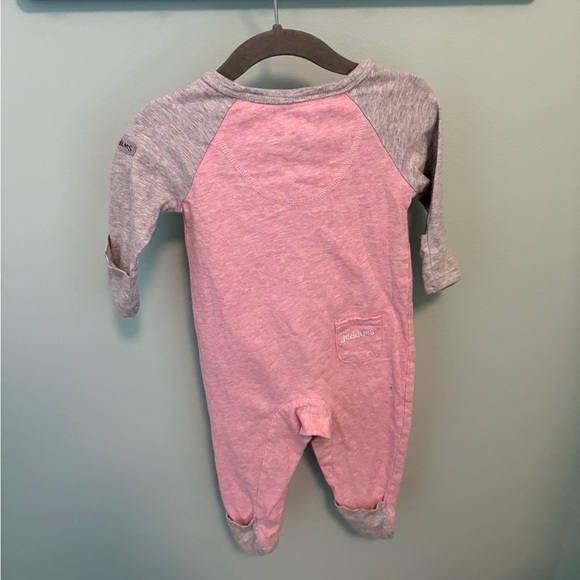 Juddlies Organic Raglan Sleeper - Picture 6 of 7
